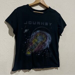 Recycled Karma Black Journey Graphic Tee
